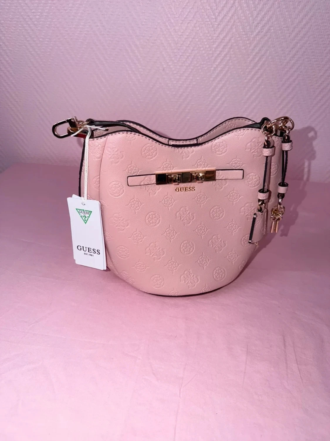 Saco de ombro Guess nunca usado rosa – photo 16